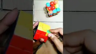 Twisting One Corner of Rubik's Cube Without algorithm [NOTE FAKE]...#shorts