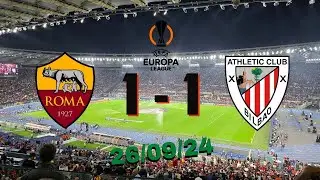 VI PORTO ALLO STADIO - Roma vs Athletic Bilbao 1 - 1 Europa League 1° turno 2024/2025 Ep.1 di 5