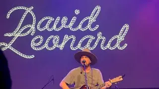 David Leonard -- Good Lord (Live)