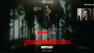 Streamers raging Tarkov
