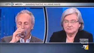 Otto e Mezzo ospiti: Travaglio e Bindi 28/04/2016