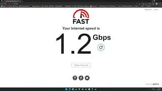 Gigabit Internet test (steam)