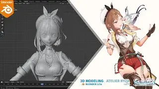 3D Modeling | Atelier Ryza 3 | Blender 3.5x | Part 1