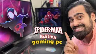 BUILT MY FIRST EVER SPIDER-MAN EDITION GAMING PC | Jadoo Vlogs