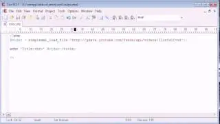 107   A YouTube XML Example   PHP Tutorials