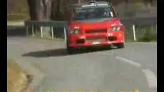Mitsubishi Lancer WRC Testing