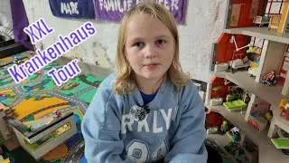 Marie zeigt euch Ihr XXL Playmobil Krankenhaus / Krankenhaus Roomtour mit allem was dazu gehört