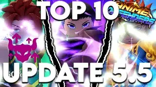 Top 10 Must Have Units In Anime Defenders Update 5.5!