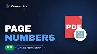 How to Add Page Numbers to a PDF (Free, Online, No Sign-Up) | Convertica