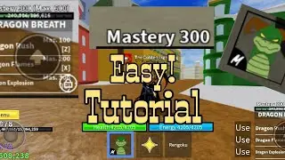😀 How to auto farm Dragon breath (Tutorial) Easy Mobile Only! | Roblox - Blox Fruits 😀