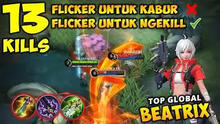 13 Kills! Killing Machine Without Death Best Build Beatrix Top Global Mobile Legends