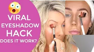 VIRAL EYESHADOW HACK - DOES IT WORK?