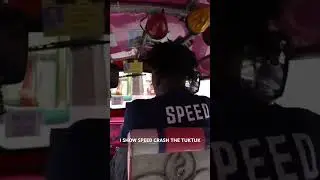 I show speed crashed the TukTuk in Thailand #ishowspeed  #ishowspeedshorts #ishowspeedmemes