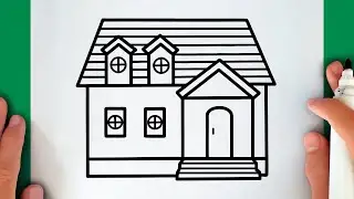 HOW TO DRAW A HOUSE EASY