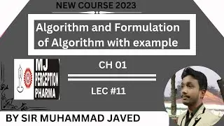 Algorithm Definition, Role and Formulation || Chapter 01|| Chapter 01 9th class computer science