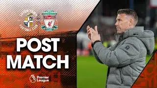 Rob Edwards on the 1-1 draw with Liverpool | Post-Match