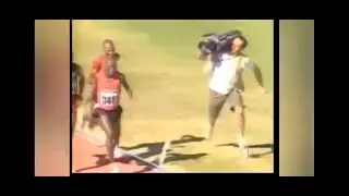 Súper camarógrafo CORRE MÁS RÁPIDO QUE LOS ATLETAS - The World