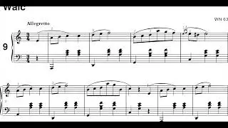 F. Chopin - Waltz in A Minor, B. 150 (WN 63) Allegretto