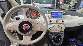 Multimedia Installation in Fiat 500 / Tinco and Thenco