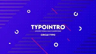 After Effects Animated Circle Text Animation Effect Tutorial in Tamil