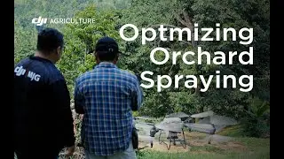 Optimizing Orchard Spraying with Drones