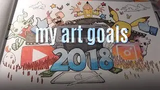 ART GOALS 2018 (Doodle Art)