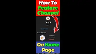 How To Add Another Channel On Main Channel | YouTube channel me dusra channel add kaise kare
