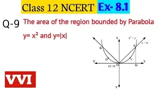 EX- 8.1 Question 9 | application of integrals |  class 12 math NCERT