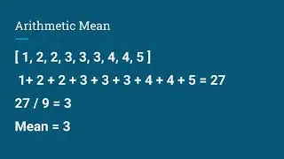 How to Calculate the Arithmetic Mean (using Excel and Python)