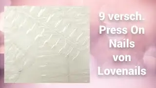 9 different Press On Nails shapes | Introduction and sizes | Mimi made it