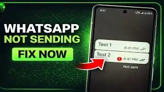 Fix WhatsApp Not Sending or Receiving on Android | Messages Delayed | One Tick Fix 2026