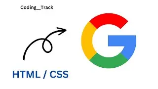How to create a Google Logo Using HTML and CSS | Google Logo | HTML | CSS | @Coding__Track
