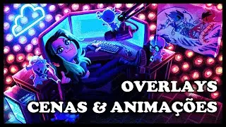 20 OVERLAYS, CENAS E ANIMAÇÕES PARA LIVES TOTALMENTE ALEATÓRIOS