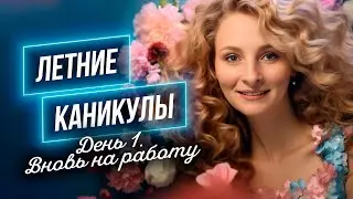 Летние КАНИКУЛЫ!!! День 1/  Вновь на работу