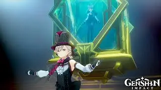 【Chinese Dub / English Sub】Lyney & Lynette Magic Show Cutscene | Archon Quest | Genshin Imapct v4.0