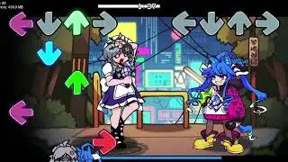 FNF เพลง Gravity Sakuya vs Turbo