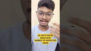 Marks VS Expected Rank | EE | Paper Analysis| GATE 2024 