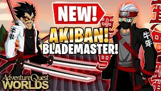 *NEW* Akiban Blademaster Package is AMAZING! Colour Custom Items AQW