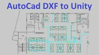 AutoCAD DXF to Unity