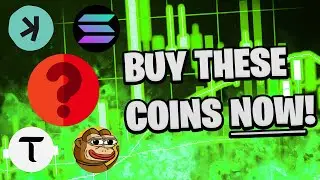 I'm Buying THESE Coins During This CRYPTO DIP! [Take Advantage ASAP]
