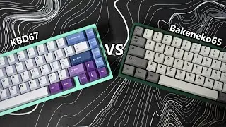 65% Keyboard Comparison- KBD67 vs Bakeneko65