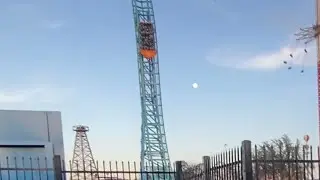 Aquaman ride in Six Flags over Texas