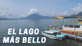 A Spaniard visiting Lake Atitlán, Guatemala