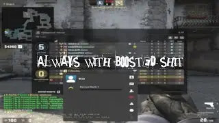 always with boosted shit