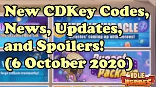 Idle Heroes - New CDKEY Exchange Codes, Event Updates, and Spoilers!