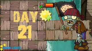 Plants vs Zombies 2 - Pirate Seas - Day 21 [Defeat 5 zombies in 5 seconds] No Premium