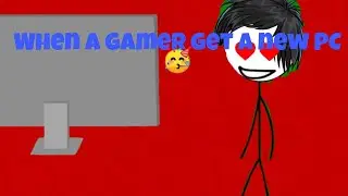 When a gamer gets a new PC