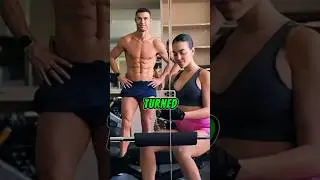 Why Did Cristiano Banned Georgina To Watching His Game 🧐 ll #georgina #ronaldo #shorts