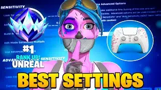 NEW Best Chapter 5 Fortnite Controller Settings + Full Sensitivity Guide (Xbox/PS5/PC)