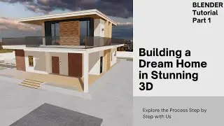 How to Model a House in Blender Part 1